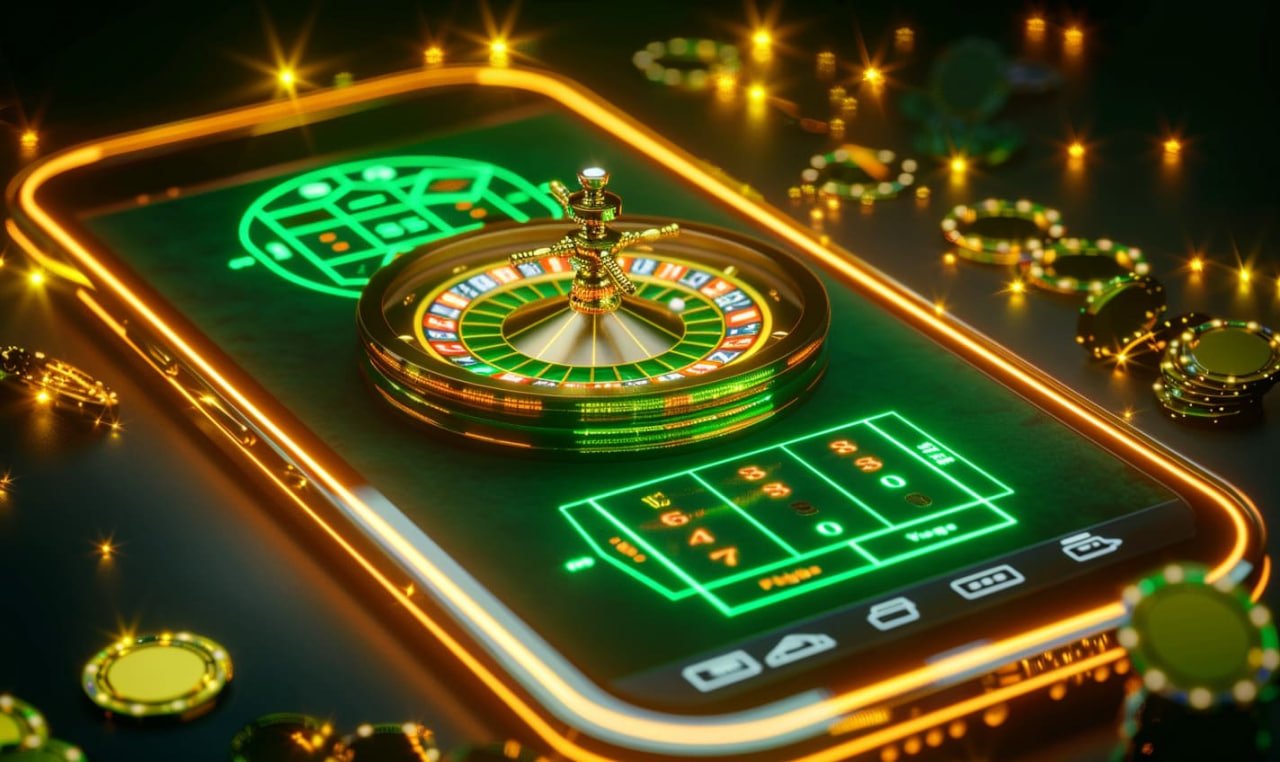 Forest green game lobby categories for mobile casino-style browsing